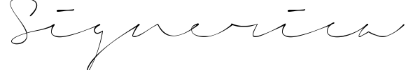 Signerica font