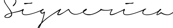 Signerica font preview