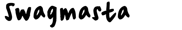 Swagmasta font