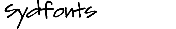 Sydfonts font preview
