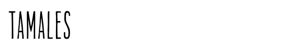 Tamales font