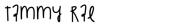 Tammy Rae font