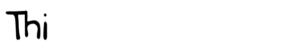 Thi font