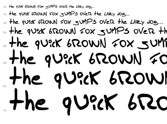Tomas Massu font waterfall