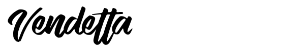 Vendetta font