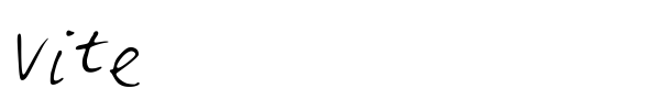 Vite font