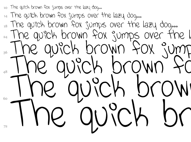 Viva La Vida font waterfall