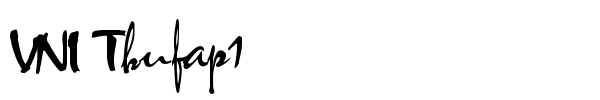 VNI Thufap1 font