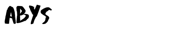 Abys font