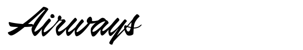 Airways font