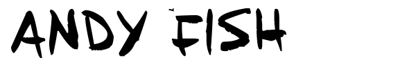 Andy Fish font