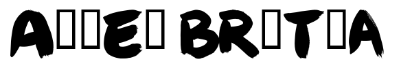 Angel Brotxa font