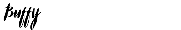 Buffy font