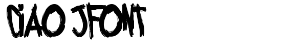Ciao jFont font