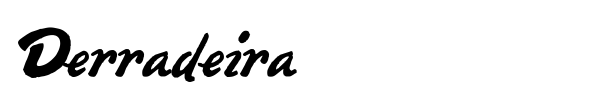 Derradeira font