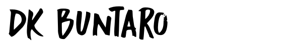 DK Buntaro font
