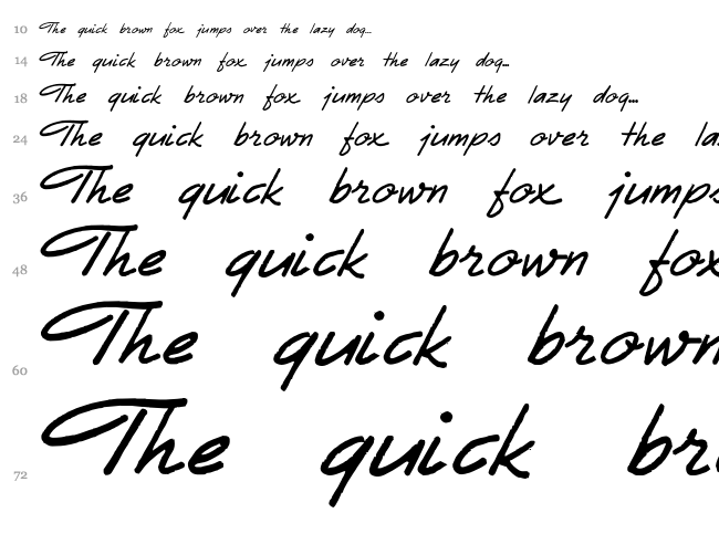 Eletroz font waterfall
