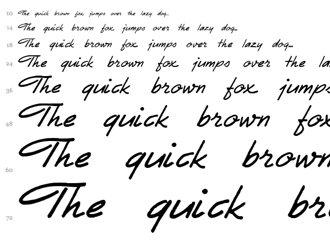 Eletroz font waterfall