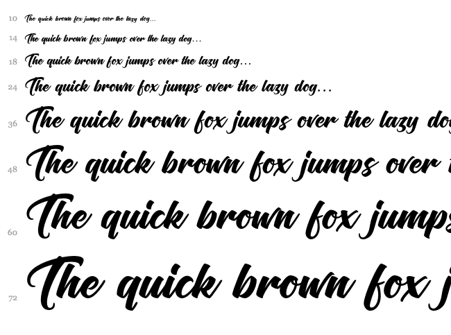 Flaming font waterfall