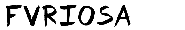 Fvriosa font