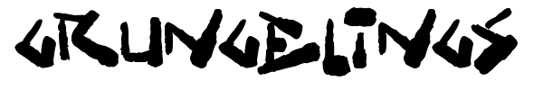 Grungelings font