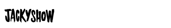 Jackyshow font