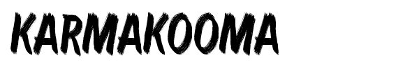 Karmakooma font