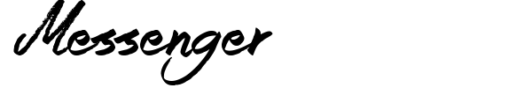 Messenger font