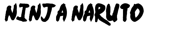 Ninja Naruto font