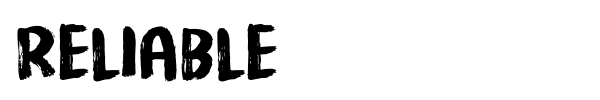 Reliable font