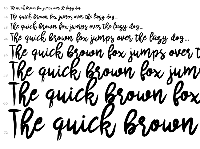 Scrivimi font waterfall
