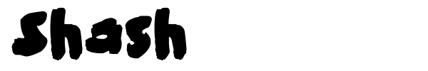 Shash font