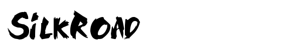 SilkRoad font