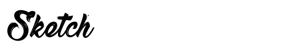 Sketch font