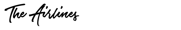The Airlines font