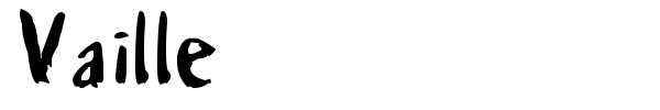 Vaille font