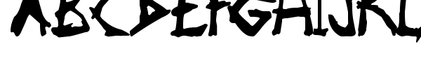 Vaudoo2RF font