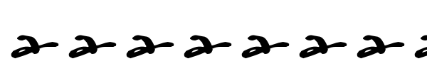 Watermark font