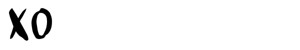 Xo font