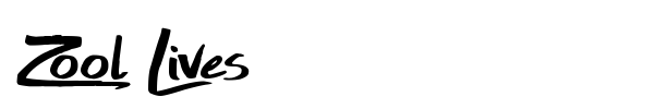 Zool Lives font