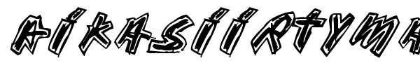 Aikasiirtyma font