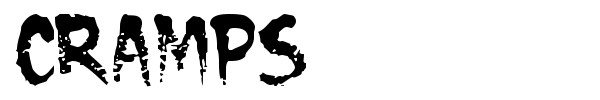 Cramps font
