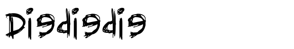 Diediedie font