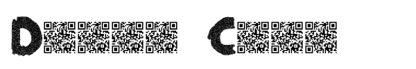 Dirty Coal font