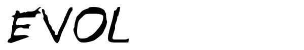 Evol font