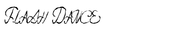 Flash Dance font