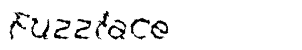 Fuzzface font