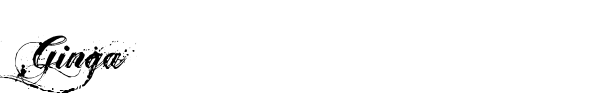 Ginga font