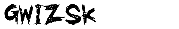 GwizsK font preview