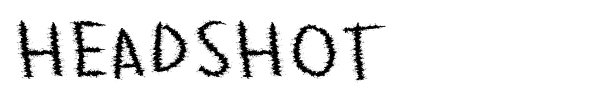HeadShot font